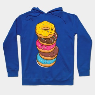 Cute Stack of Doughnuts Hoodie